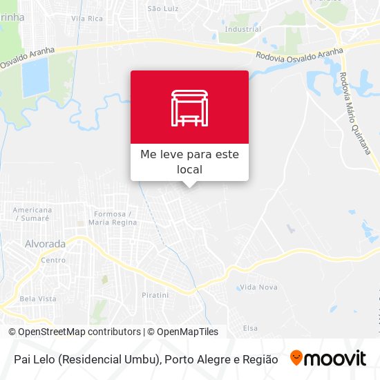 Pai Lelo (Residencial Umbu) mapa