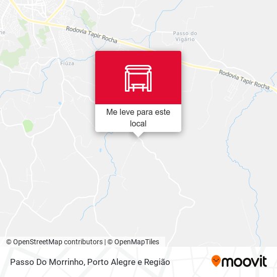 Passo Do Morrinho mapa