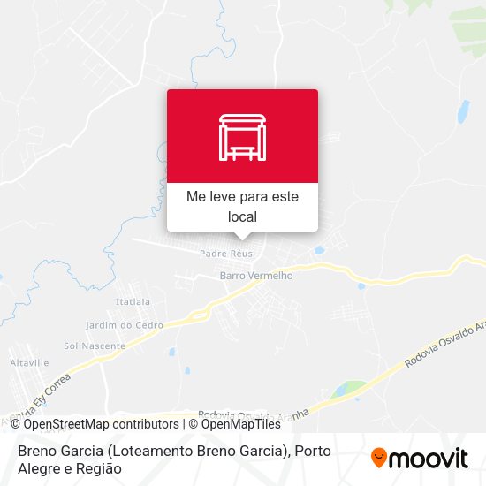 Breno Garcia (Loteamento Breno Garcia) mapa