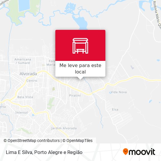 Lima E Silva mapa