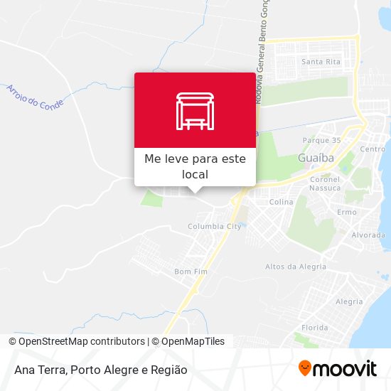 Ana Terra mapa