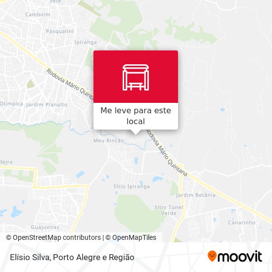 Elísio Silva mapa