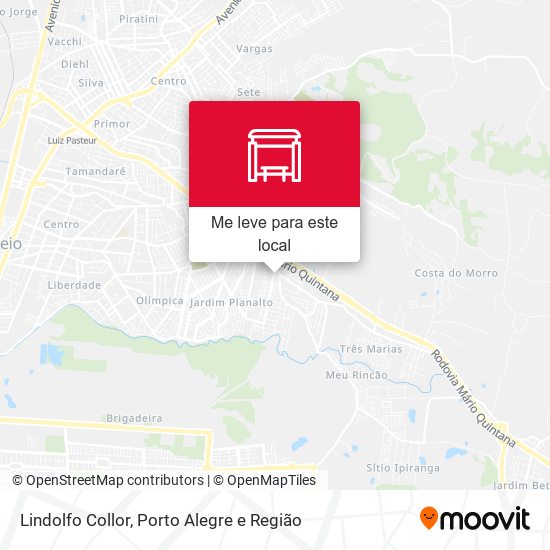 Lindolfo Collor mapa