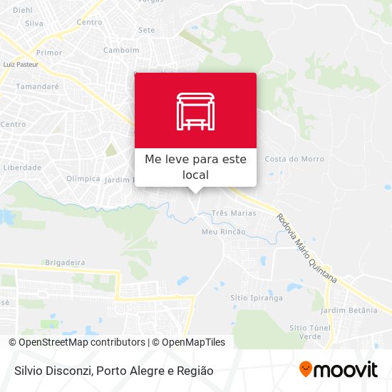 Silvio Disconzi mapa