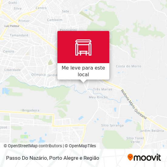 Passo Do Nazário mapa