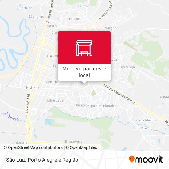 São Luiz mapa