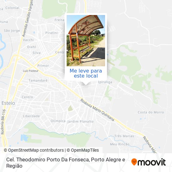 Cel. Theodomiro Porto Da Fonseca mapa
