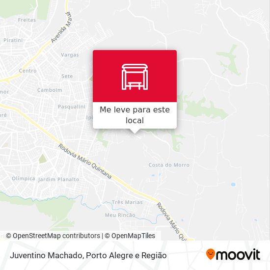 Juventino Machado mapa