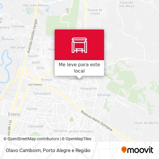 Olavo Camboim mapa