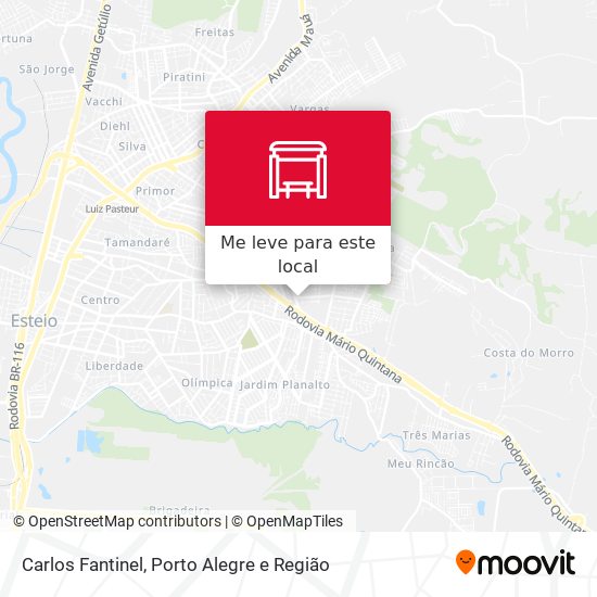Carlos Fantinel mapa