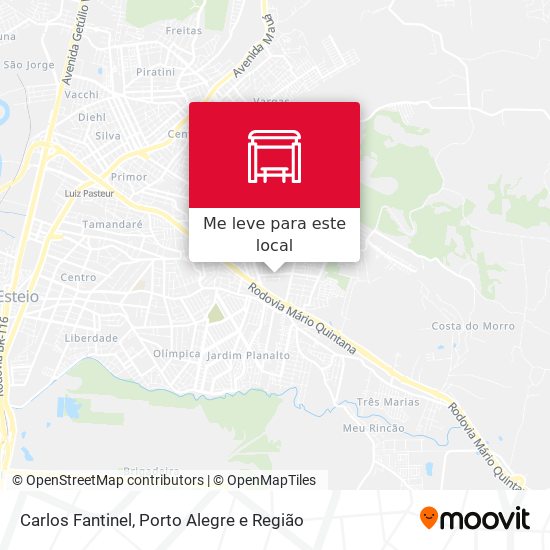 Carlos Fantinel mapa