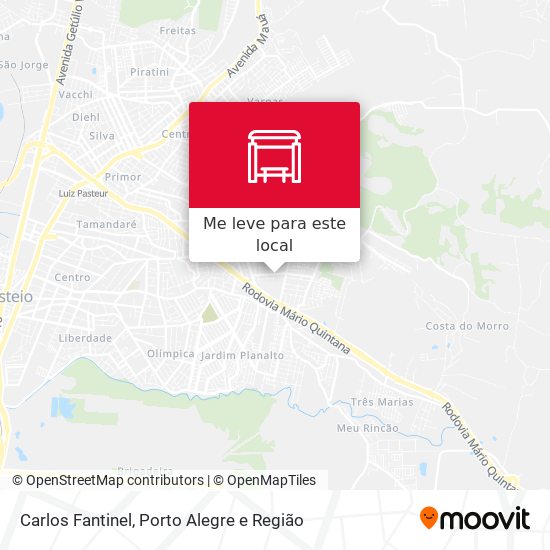 Carlos Fantinel mapa
