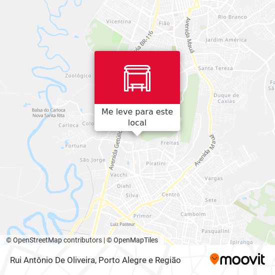 Rui Antônio De Oliveira mapa