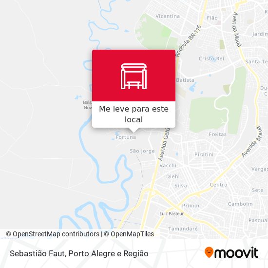 Sebastião Faut mapa
