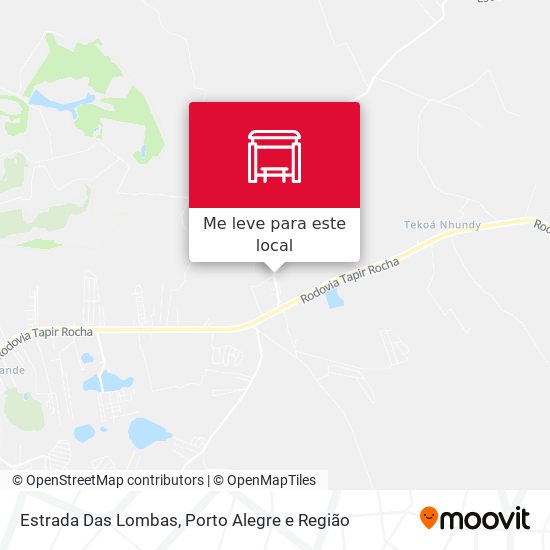 Estrada Das Lombas mapa