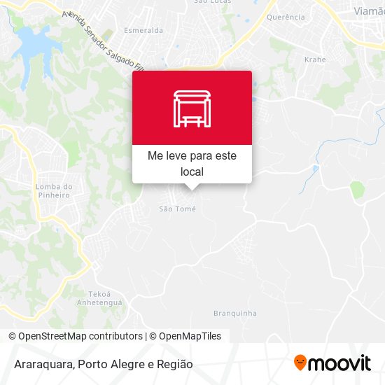 Araraquara mapa