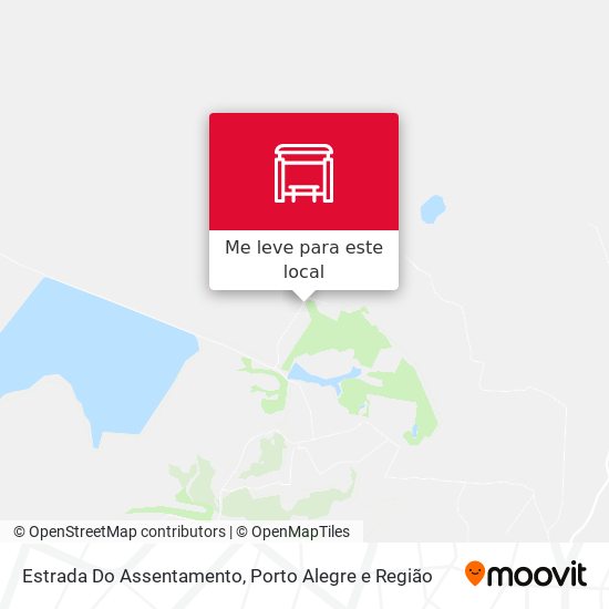Estrada Do Assentamento mapa