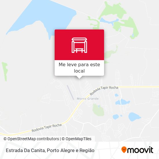 Estrada Da Canita mapa