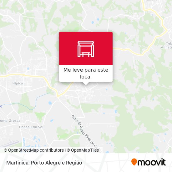Martinica mapa