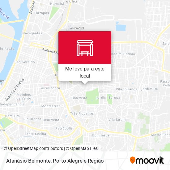 Atanásio Belmonte mapa