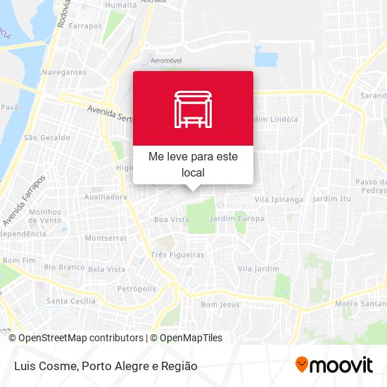 Luis Cosme mapa
