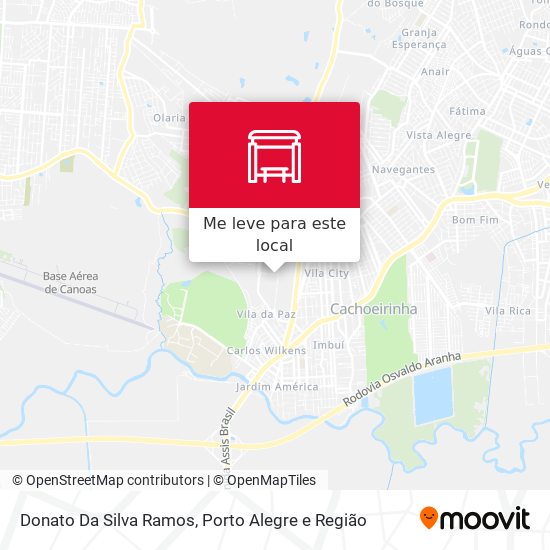 Donato Da Silva Ramos mapa