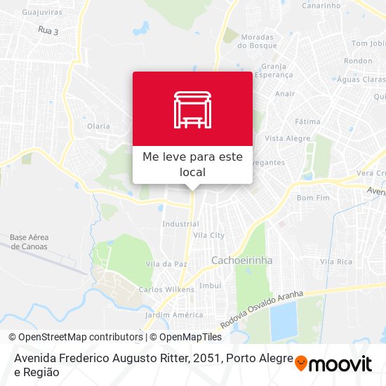 Avenida Frederico Augusto Ritter, 2051 mapa