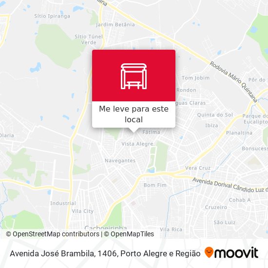 Avenida José Brambila, 1406 mapa
