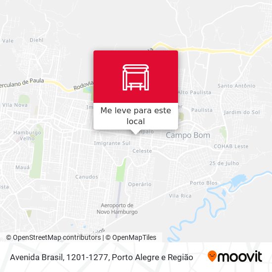 Avenida Brasil, 1201-1277 mapa