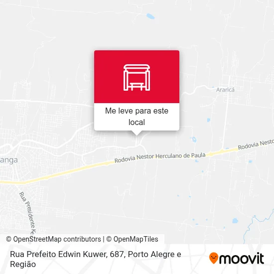 Rua Prefeito Edwin Kuwer, 687 mapa