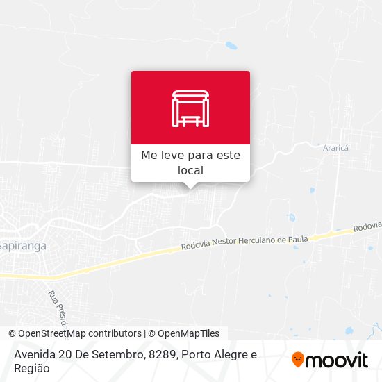 Avenida 20 De Setembro, 8289 mapa