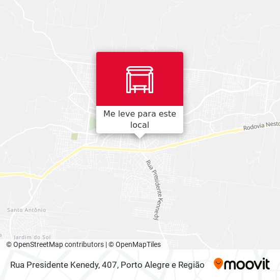 Rua Presidente Kenedy, 407 mapa