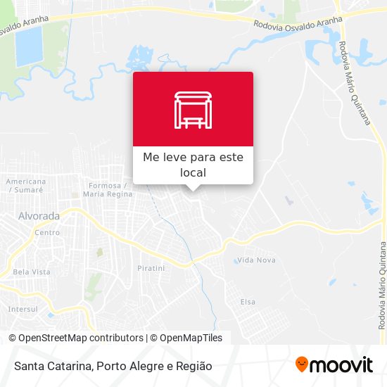 Santa Catarina mapa