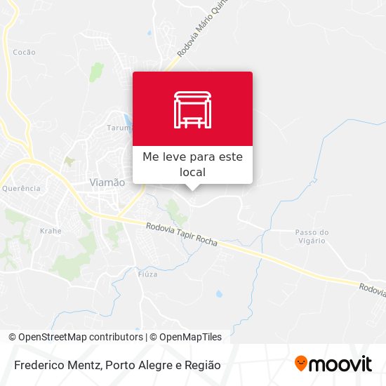 Frederico Mentz mapa