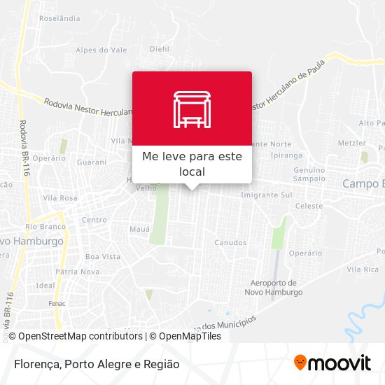 Florença mapa