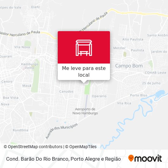 Cond. Barão Do Rio Branco mapa