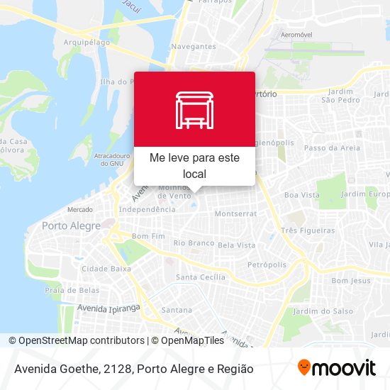 Avenida Goethe, 2128 mapa