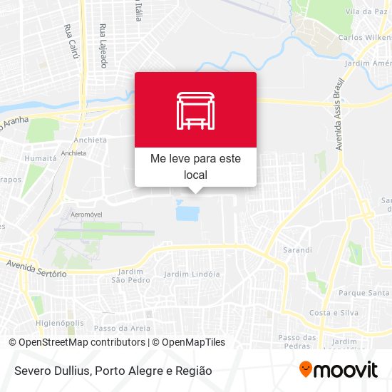 Severo Dullius mapa