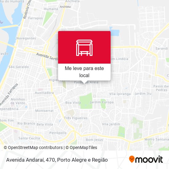 Avenida Andaraí, 470 mapa