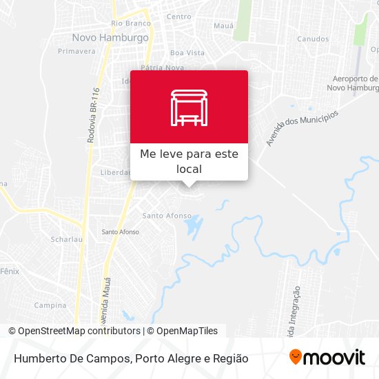 Humberto De Campos mapa