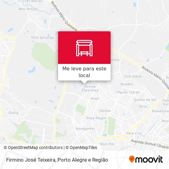 Firmino José Teixeira mapa