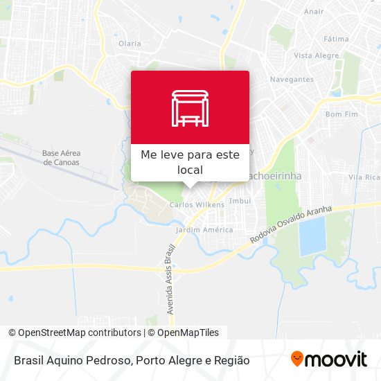 Brasil Aquino Pedroso mapa