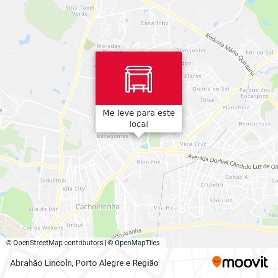 Abrahão Lincoln mapa
