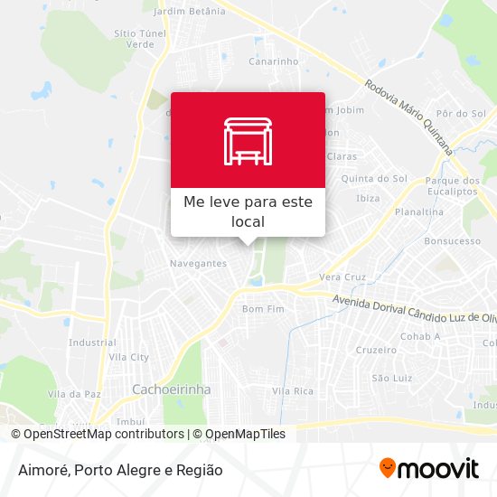 Aimoré mapa