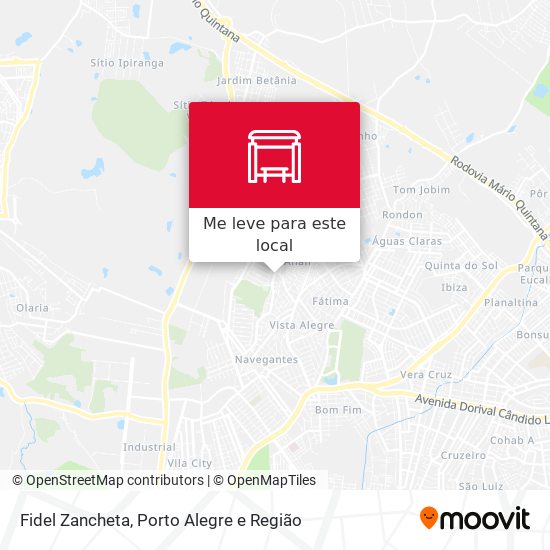Fidel Zancheta mapa
