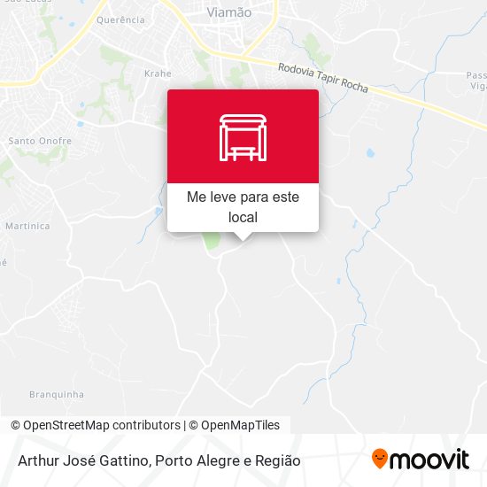 Arthur José Gattino mapa