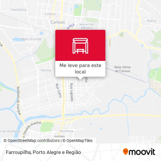 Farroupilha mapa