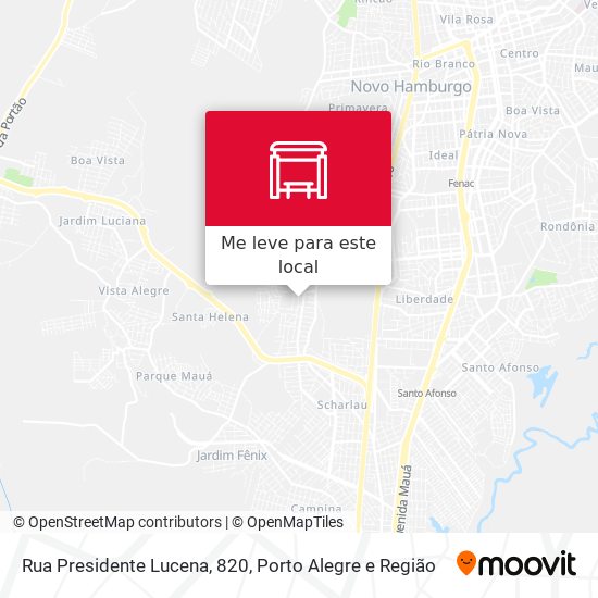 Rua Presidente Lucena, 820 mapa