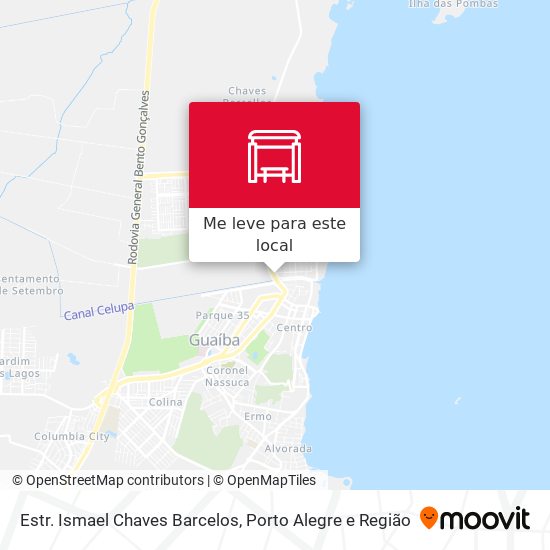 Estr. Ismael Chaves Barcelos mapa