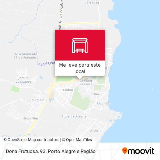 Dona Frutuosa, 93 mapa